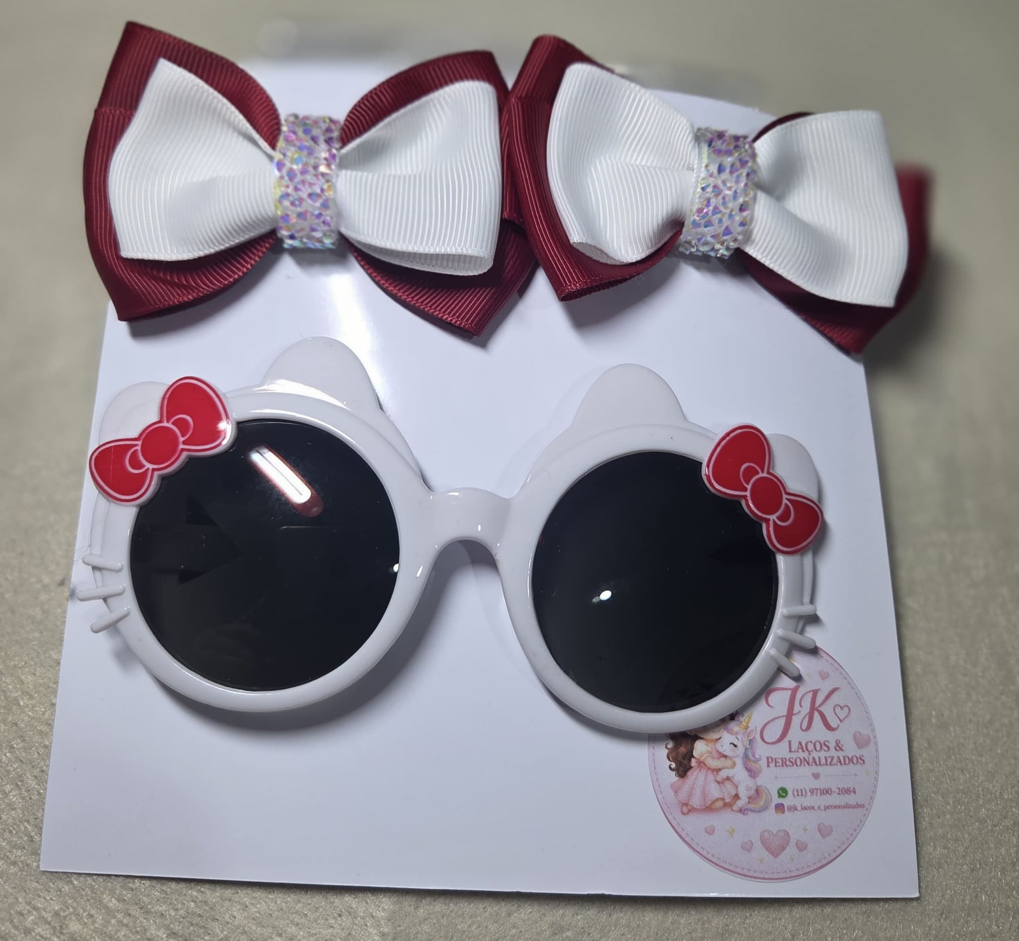 Vermelho com Branco